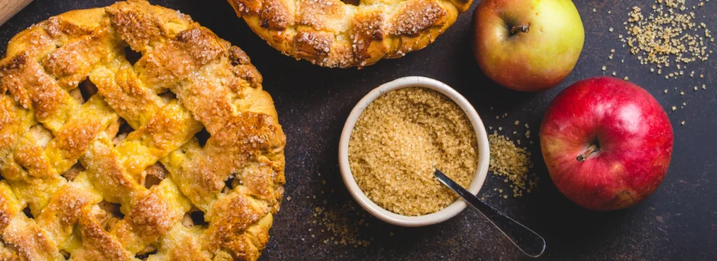 Receita de torta de maçã caseira